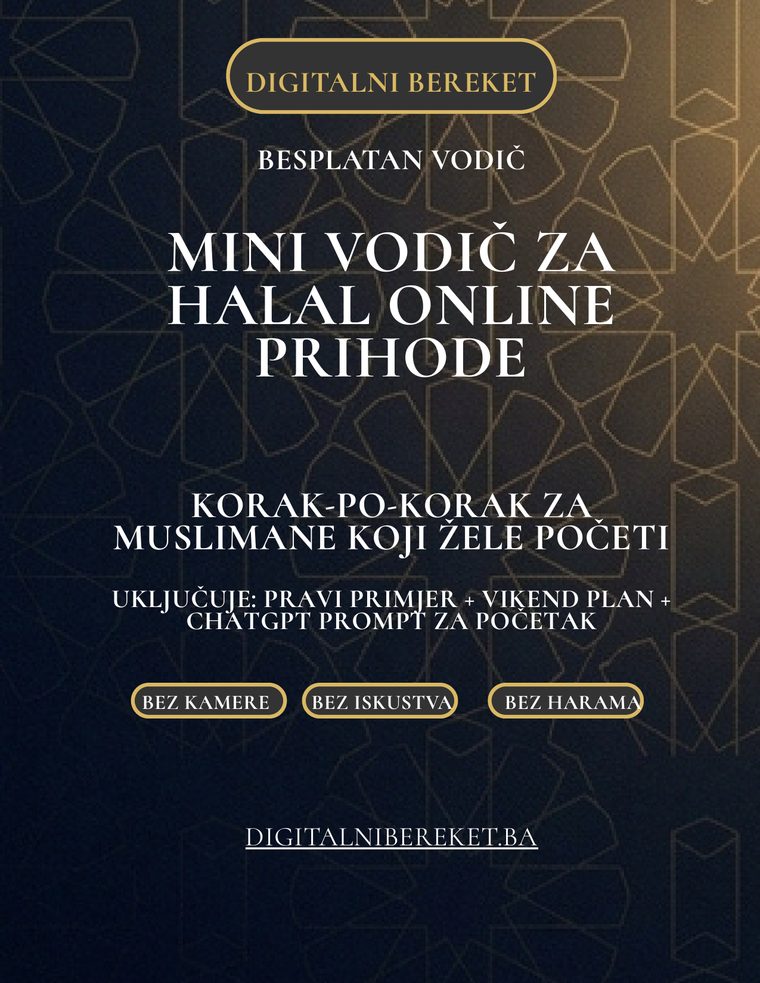 Besplatni mini vodič za halal prihode